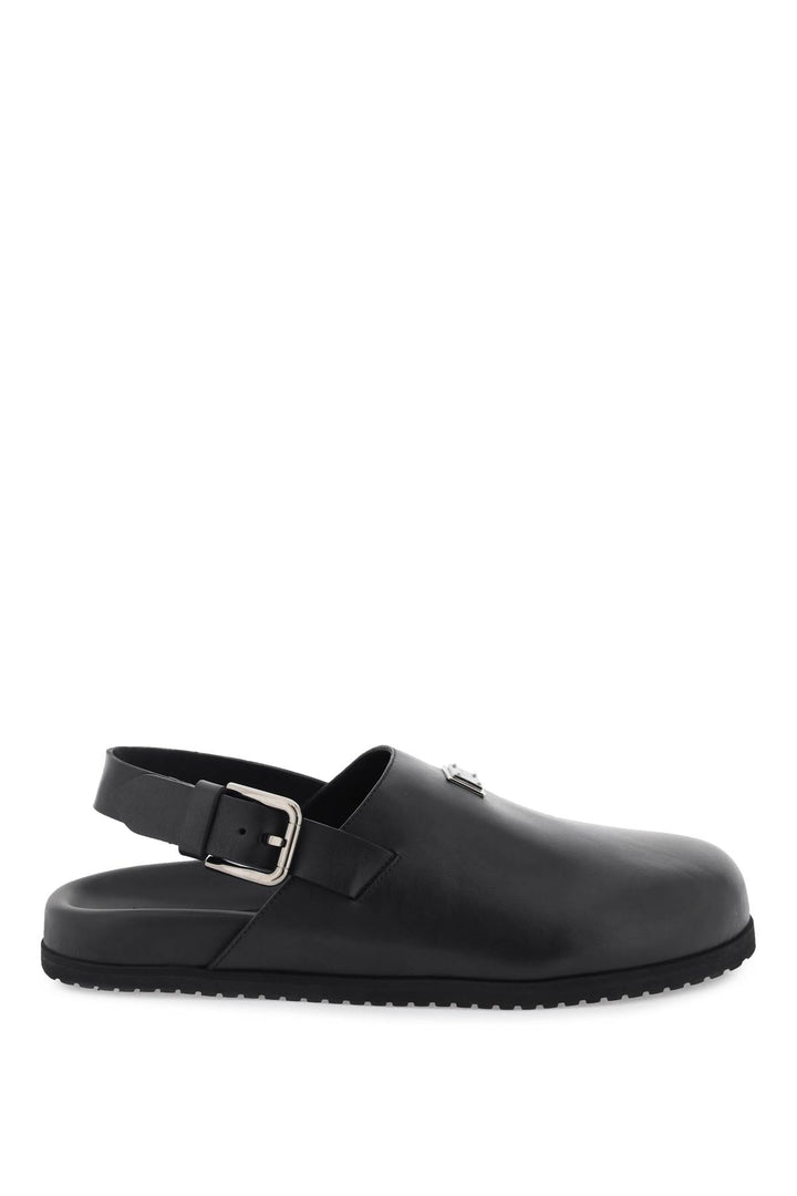 Dolce & Gabbana leather clogs