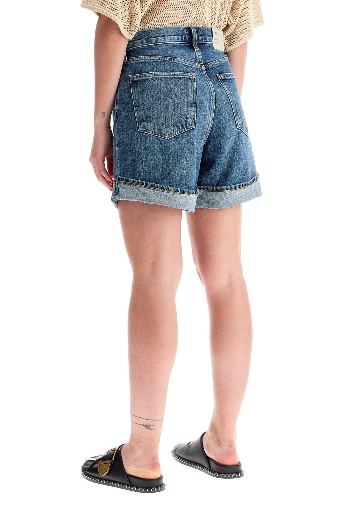 Agolde women's denim shorts