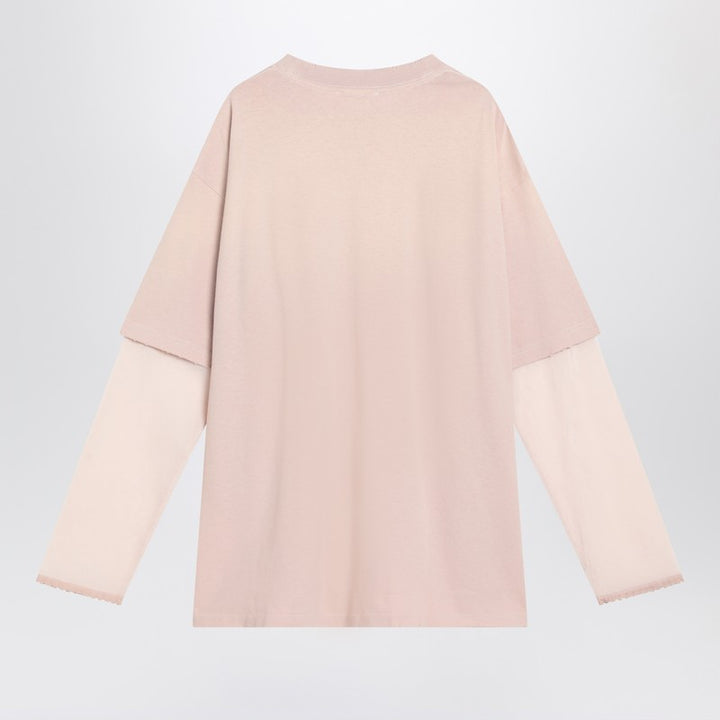 Acne Studios violet layered T-shirt