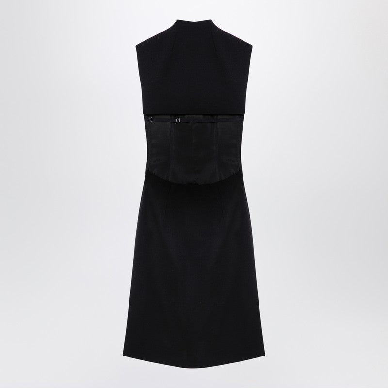 Sportmax wool blend sleeveless dress