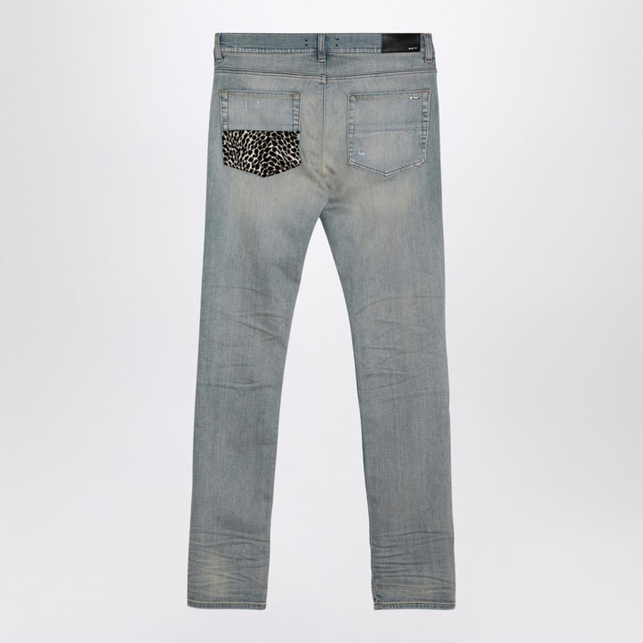 AMIRI Leopard Jeans MX1