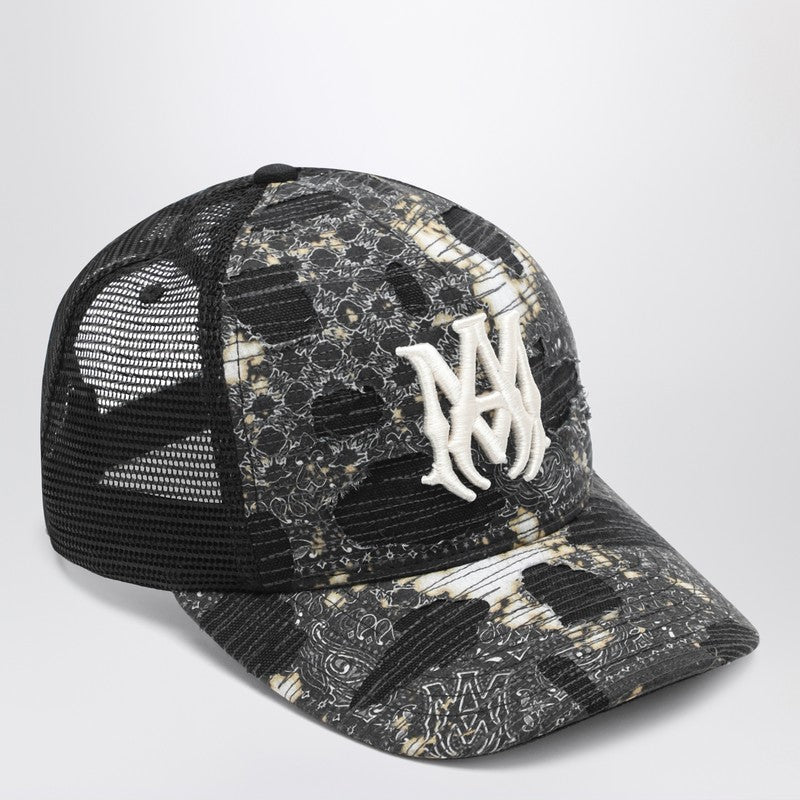 AMIRI bandana trucker hat