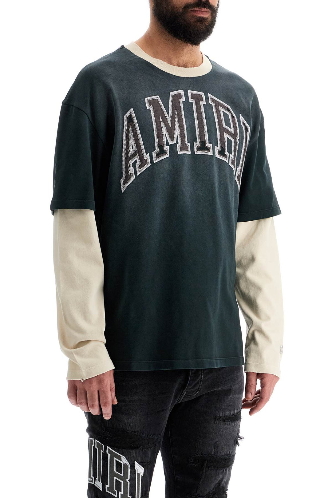 amiri vintage long sleeve t-shirt