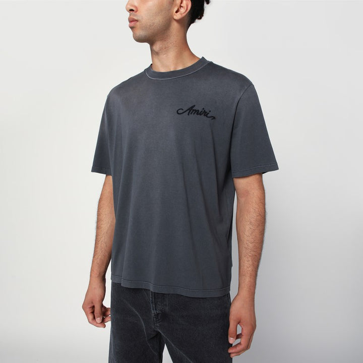 AMIRI Washed cotton T-shirt