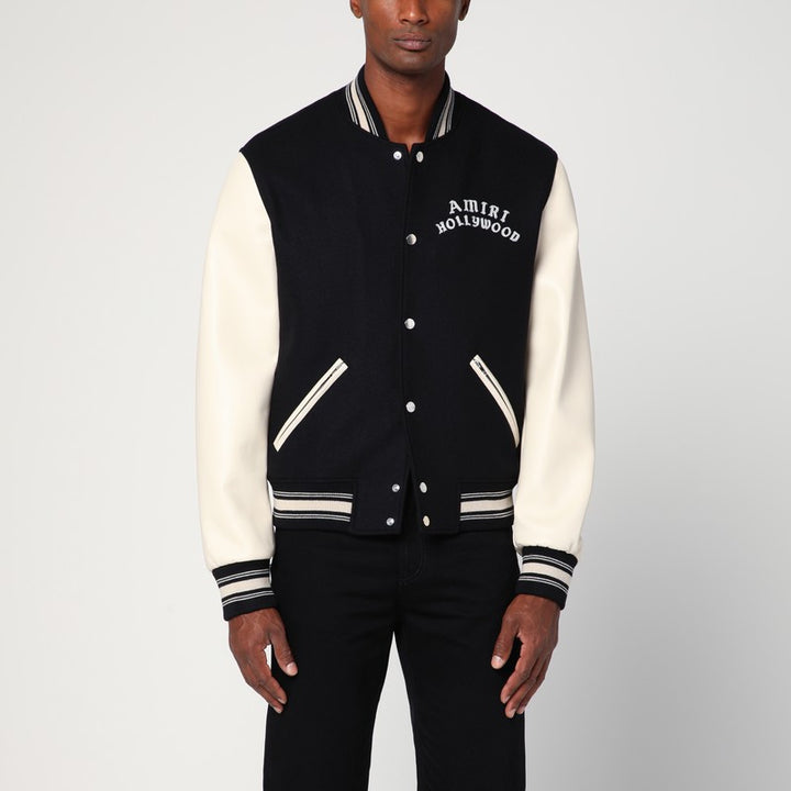 AMIRI wool blend bomber jacket