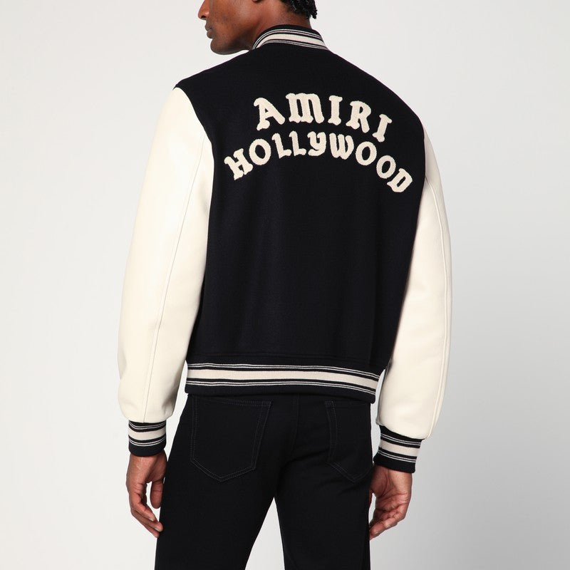 AMIRI wool blend bomber jacket