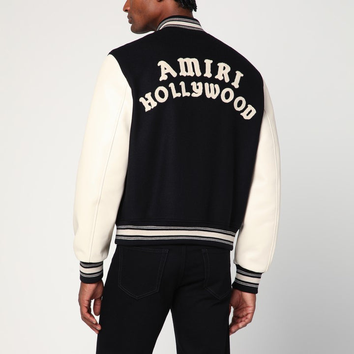 AMIRI wool blend bomber jacket