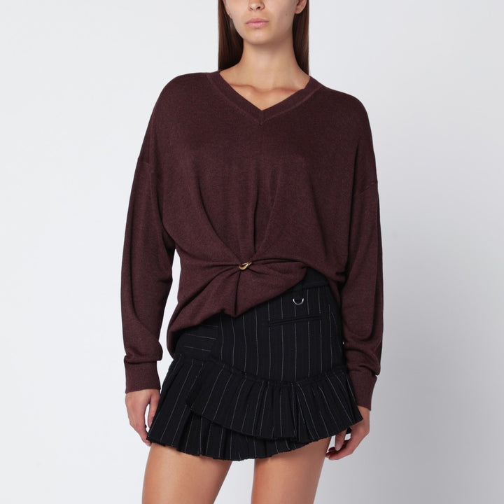 ISABEL MARANT draped Cosima sweater