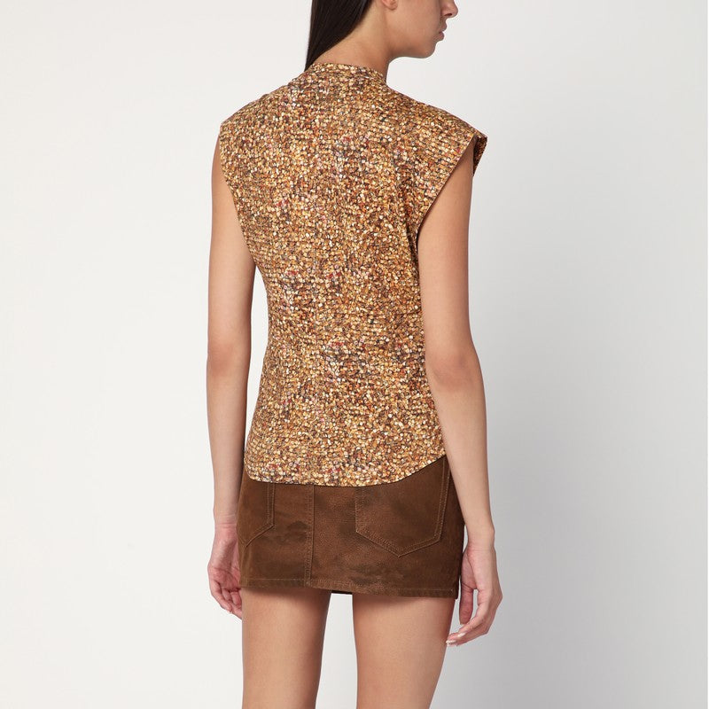 ISABEL MARANT Asymmetrical Nayda T-shirt
