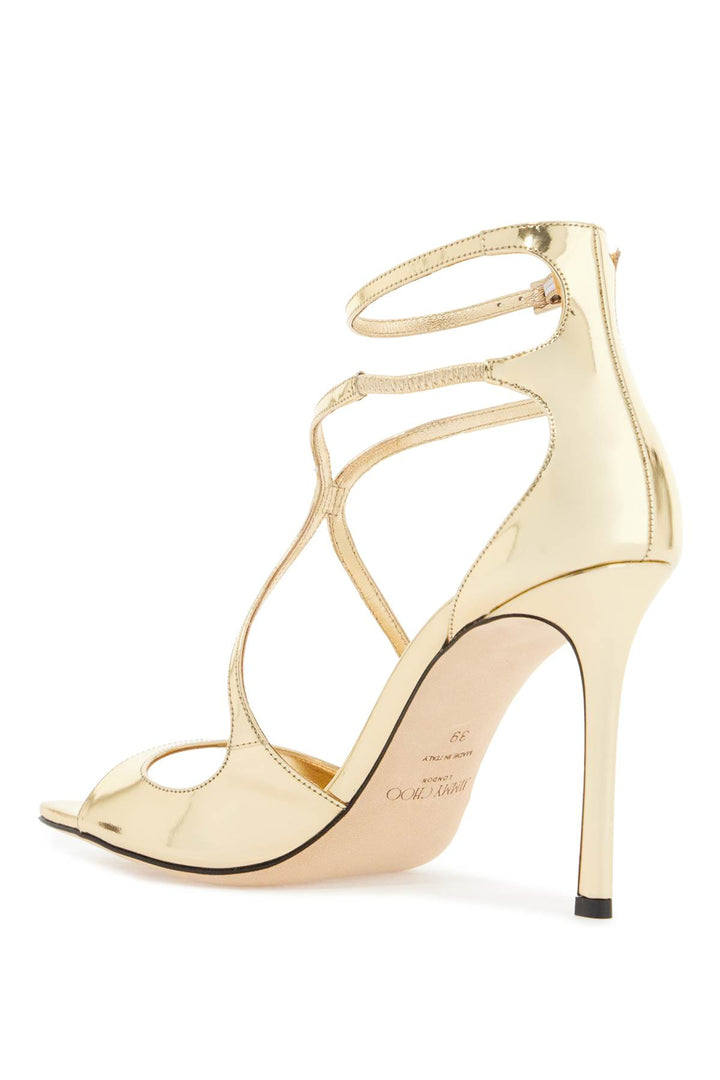 Jimmy Choo metallic azia 95 sandals