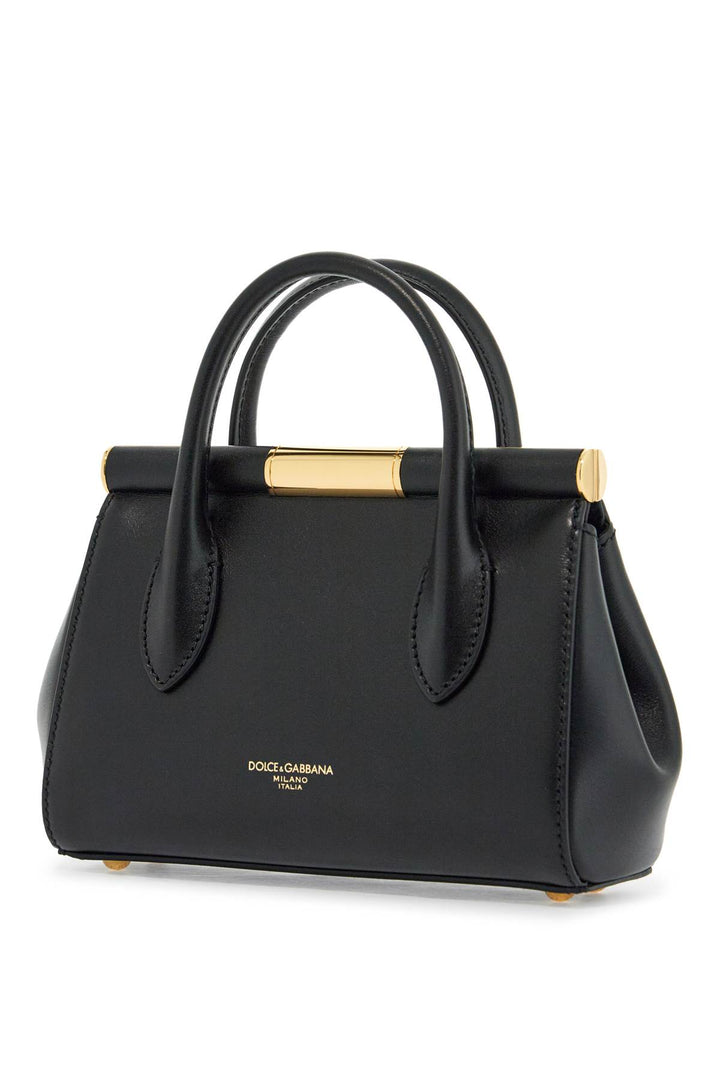 Dolce & Gabbana calfskin handbag with gold chain