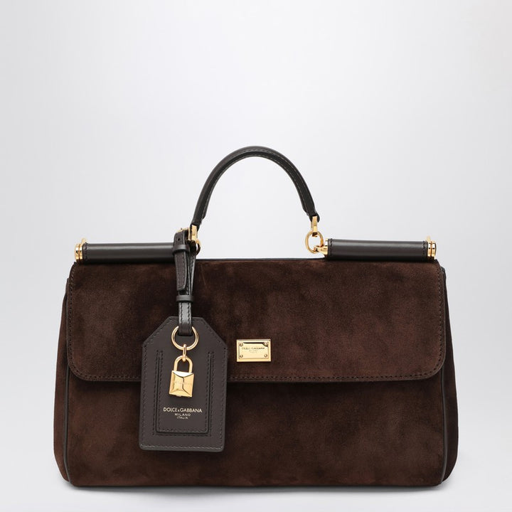 Dolce & Gabbana My Sicily suede leather bag