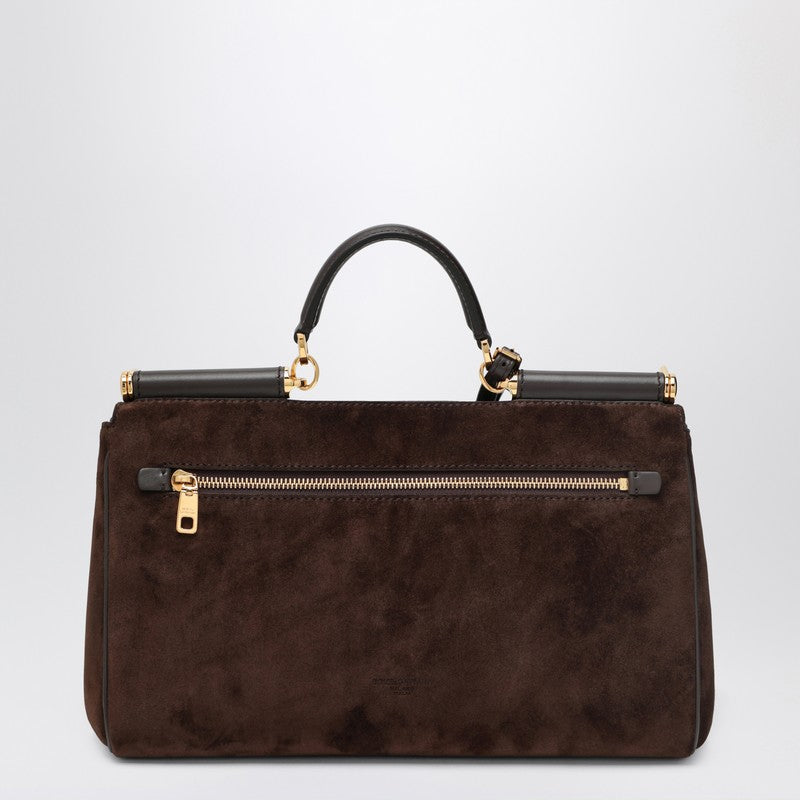 Dolce & Gabbana My Sicily suede leather bag