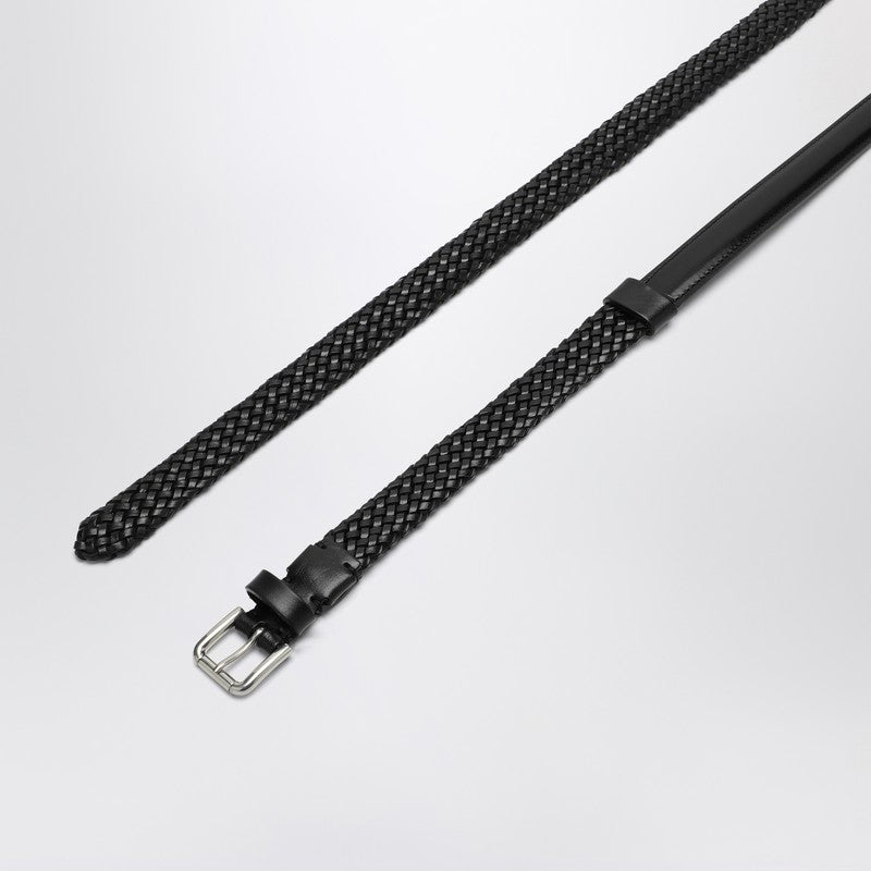 Dolce & Gabbana woven leather belt