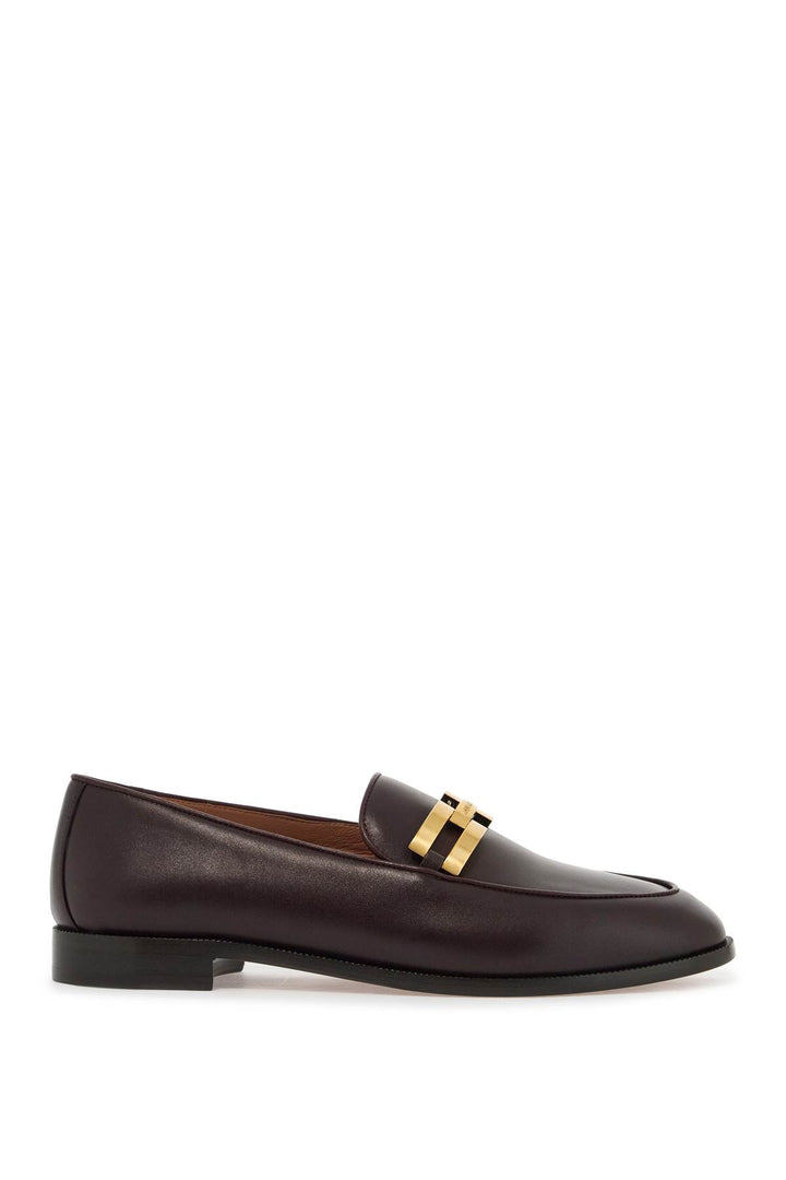 Aquazzura leather brandi loafers