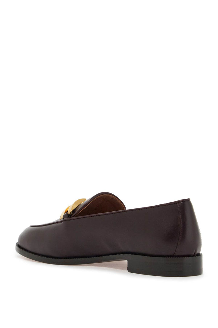 Aquazzura leather brandi loafers