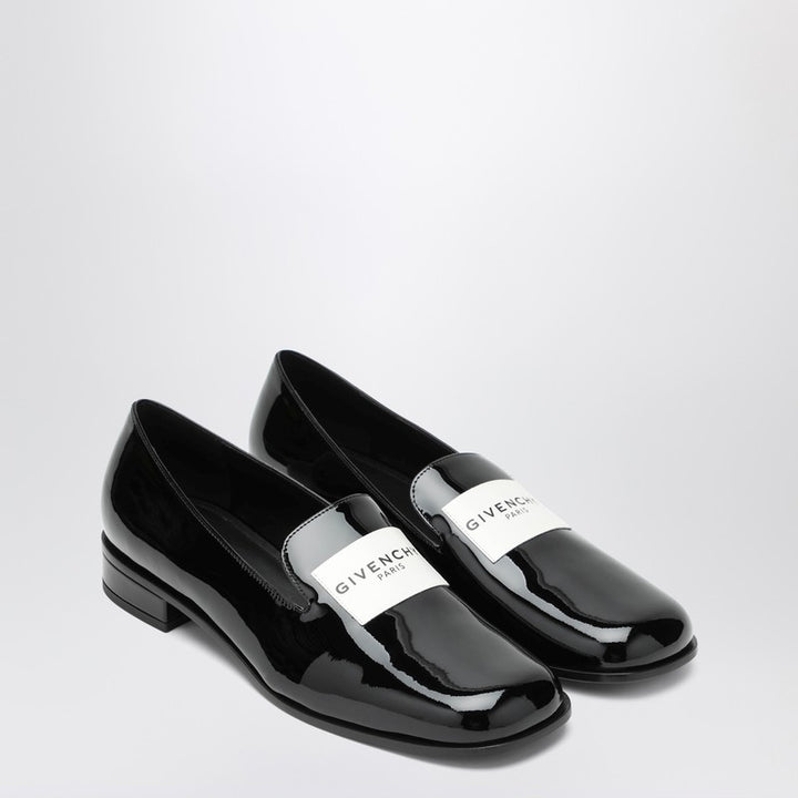 Givenchy patent leather tuxedo loafers