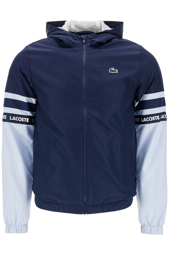 Lacoste jacket with contrasting sleeves