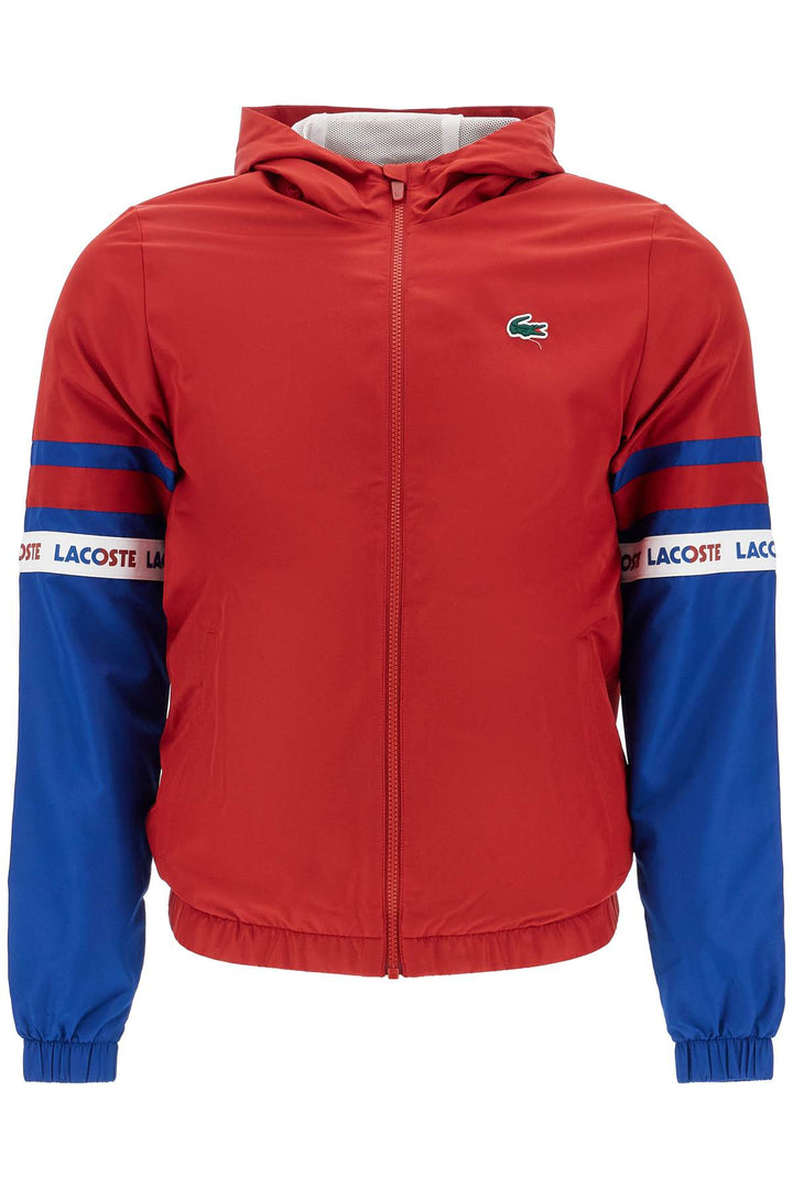 Lacoste jacket with contrasting sleeves