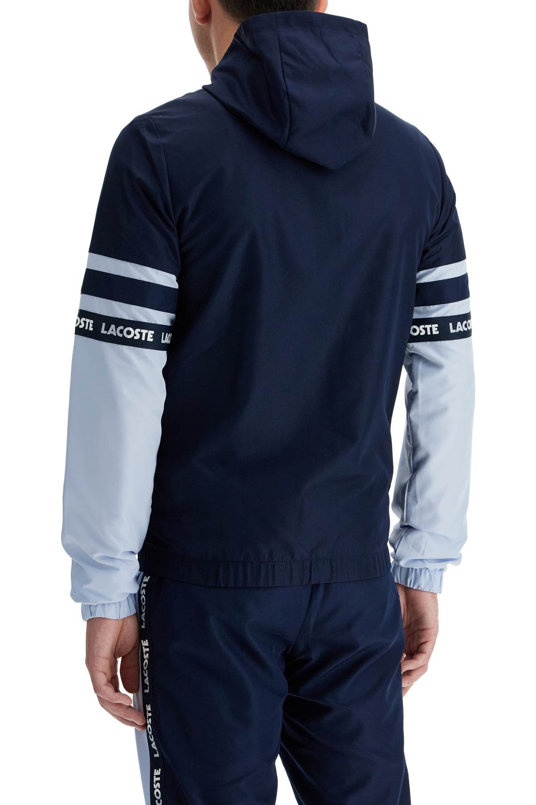 Lacoste jacket with contrasting sleeves