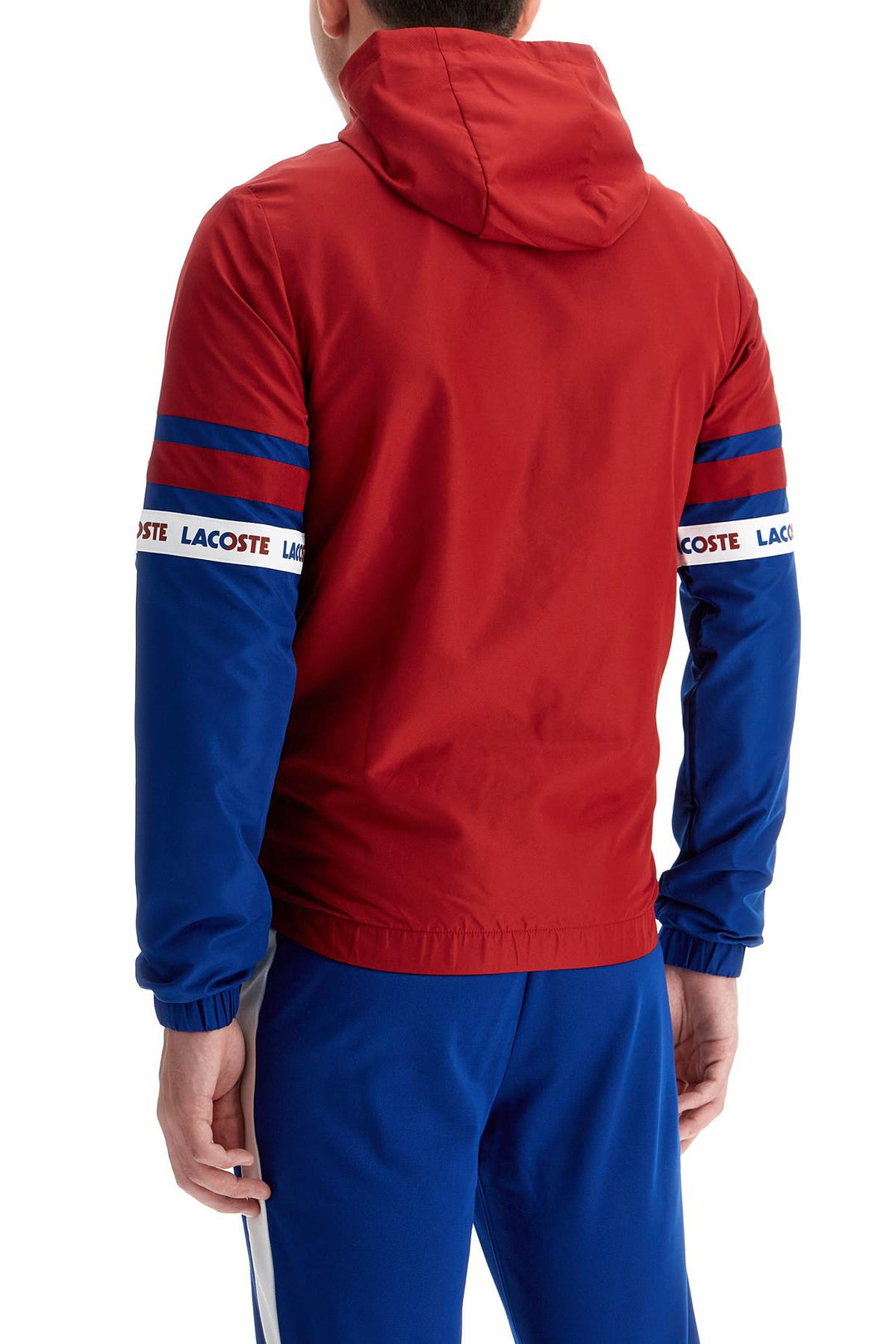 Lacoste jacket with contrasting sleeves