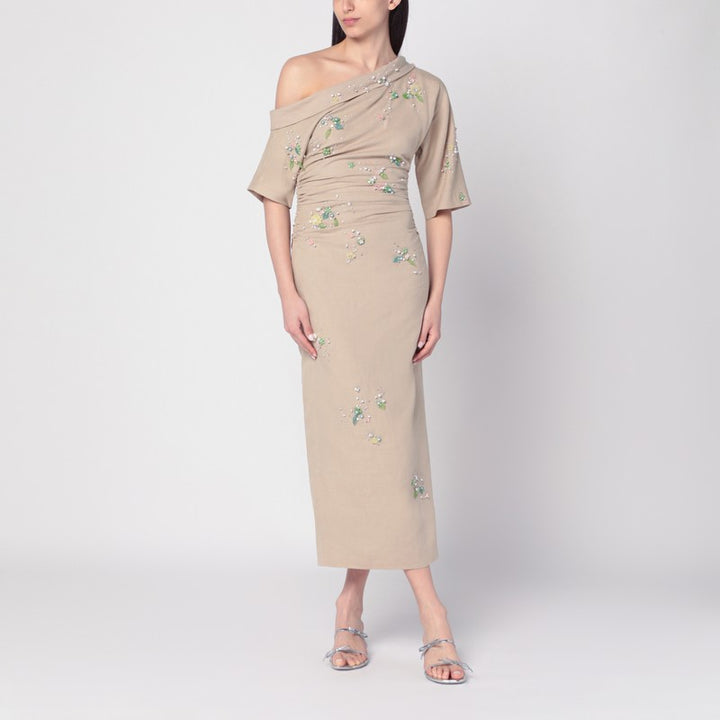 BERNADETTE embroidered Bowery dress