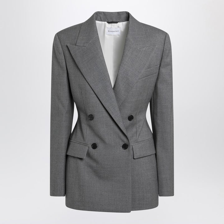 Givenchy double-breasted wool jacket