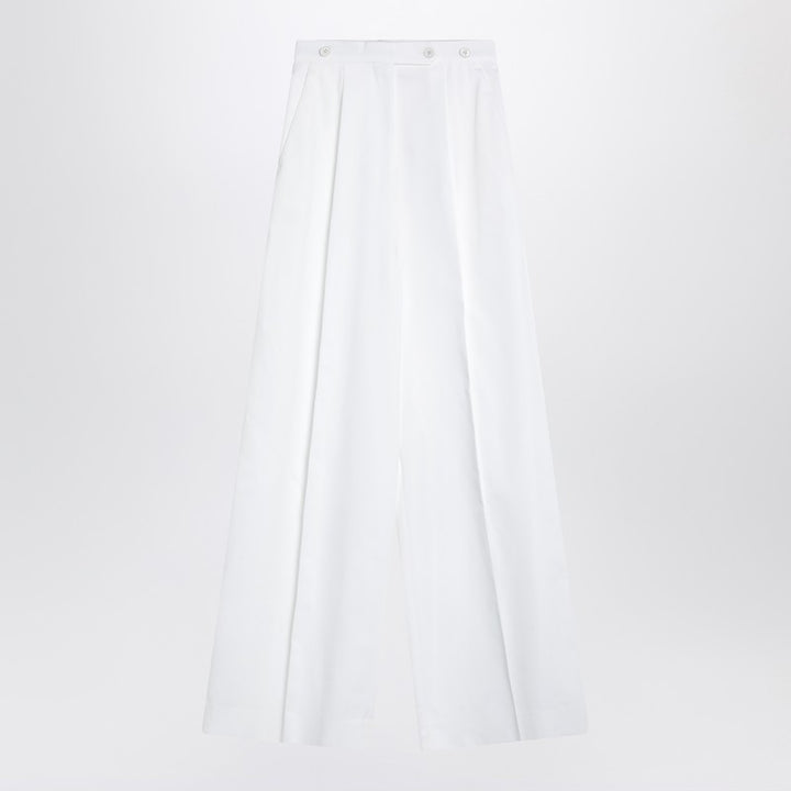 Givenchy pleated cotton trousers