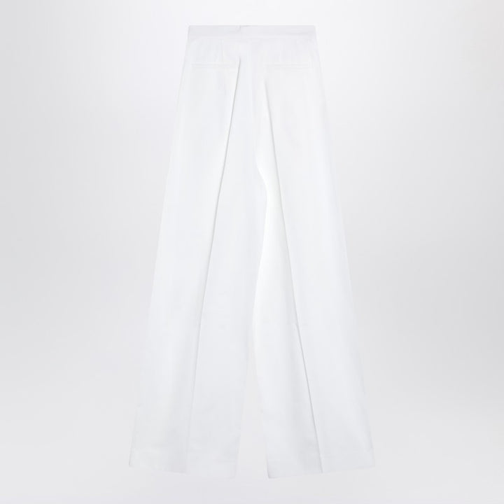 Givenchy pleated cotton trousers