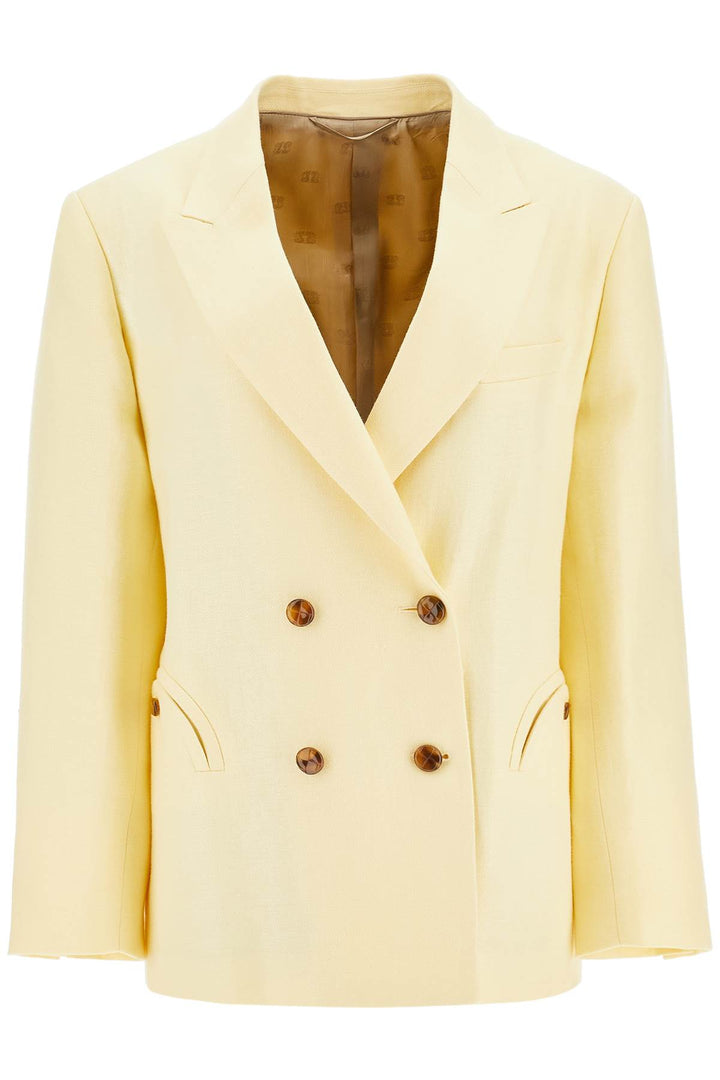 Blaze Milano linen oversized blazer