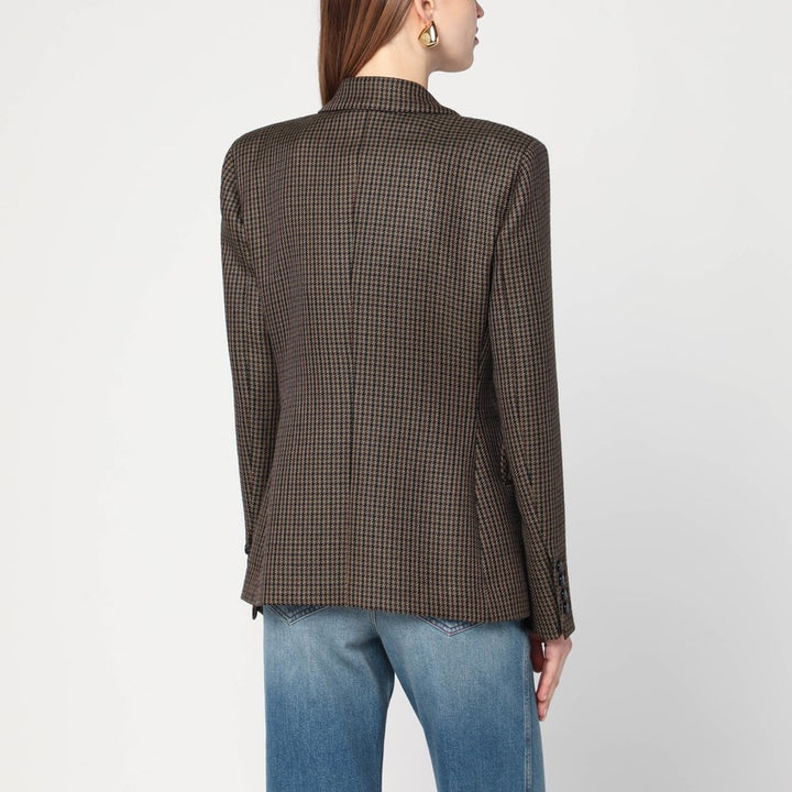 Blazé Milano wool pied de poule blazer