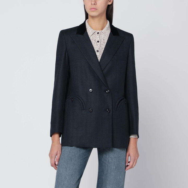 Blazé Milano wool and mohair blazer