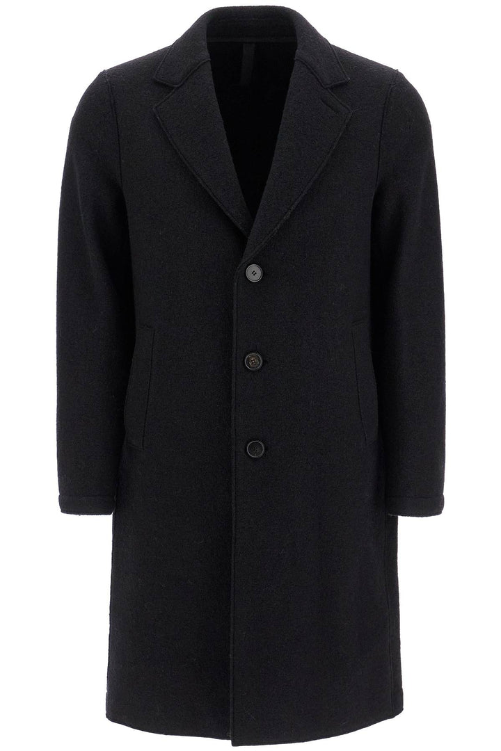 Harris Wharf London single-breasted wool coat