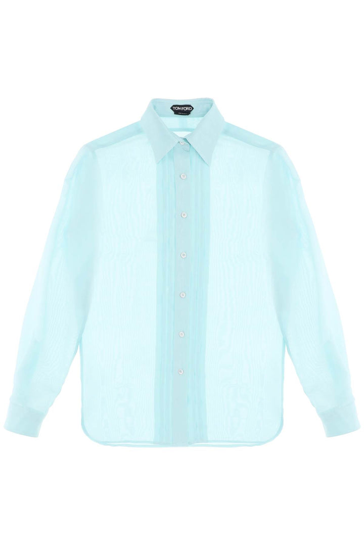 Tom Ford silk shirt with plastron