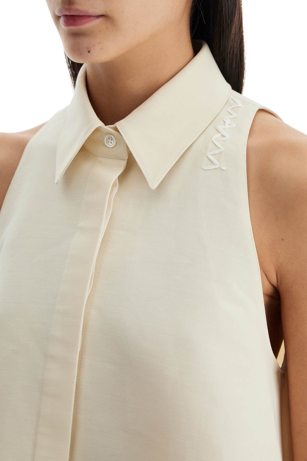 Marni shirt with embroidered logo