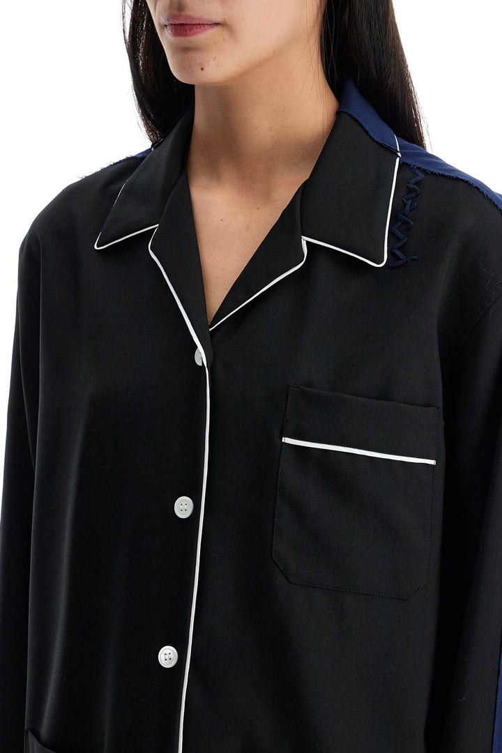 Marni shirt with white stitching