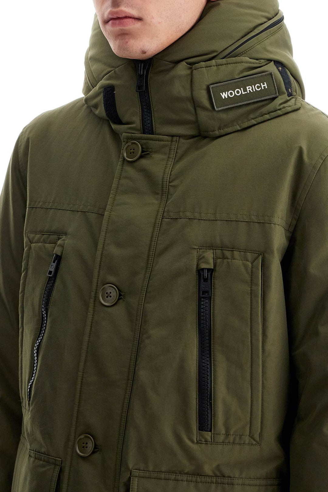 Woolrich 'arctic' parka in ramar fabric