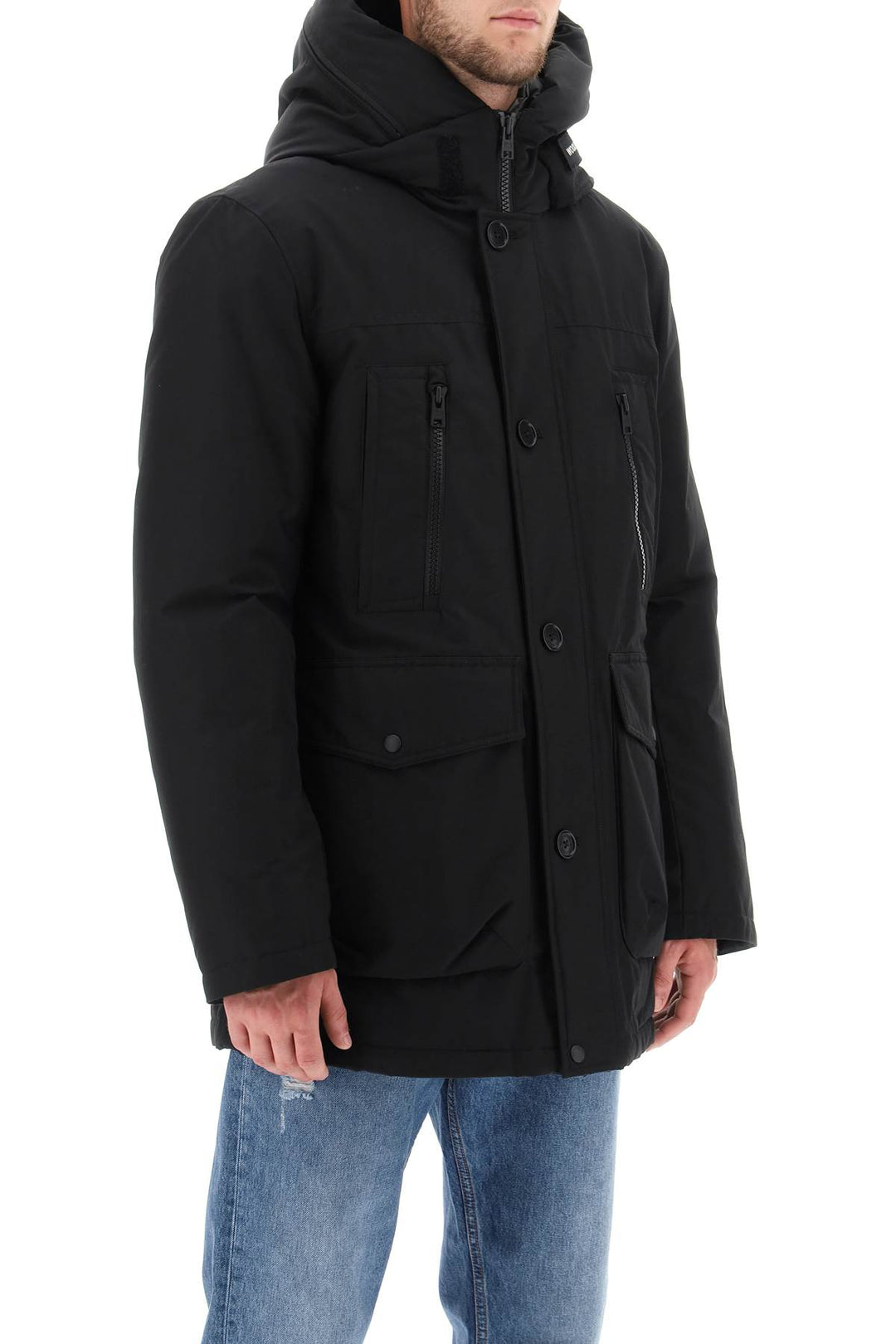 Woolrich 'arctic' parka in ramar fabric