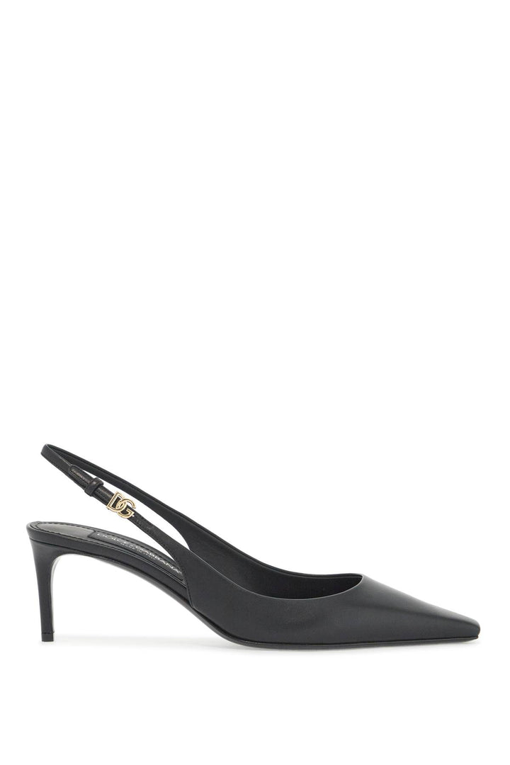 Dolce & Gabbana nappa slingbacks