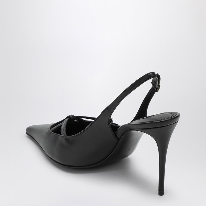 Dolce & Gabbana leather slingbacks