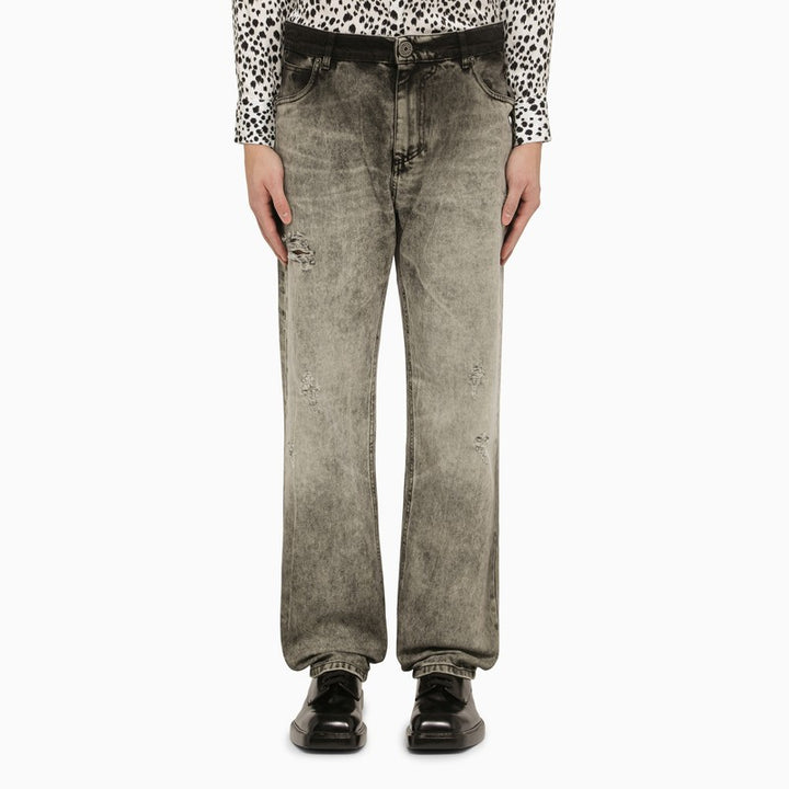 Balmain delavé denim jeans