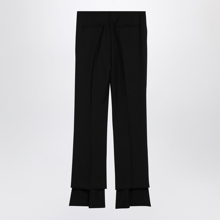 Chloé asymmetrical wool trousers