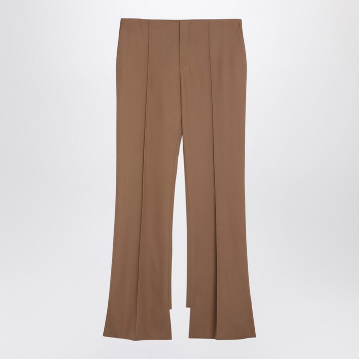 Chloé asymmetrical wool trousers