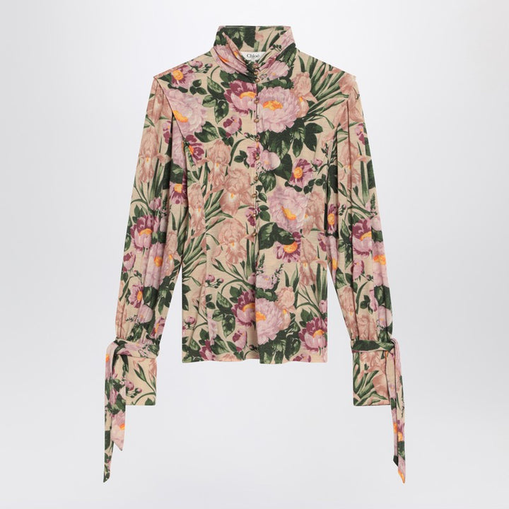 Chloé floral print Turtleneck