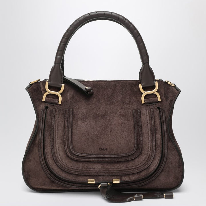 Chloé suede leather handbag