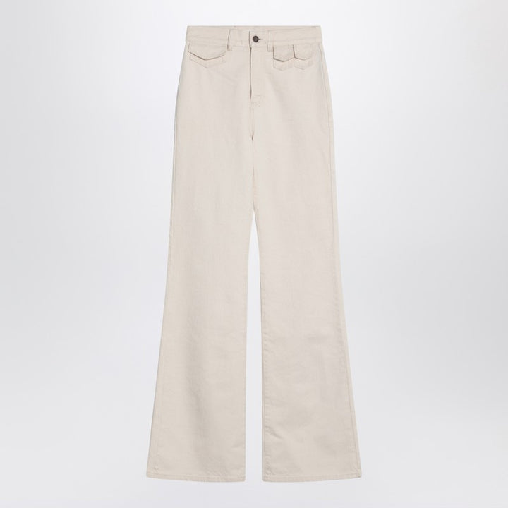 Chloé flared denim trousers