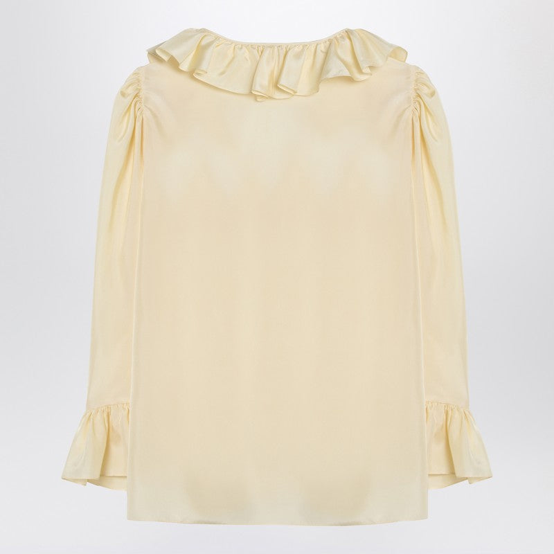 Chloé silk ruffle blouse