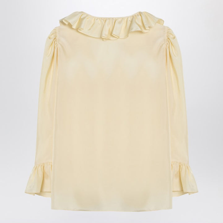 Chloé silk ruffle blouse