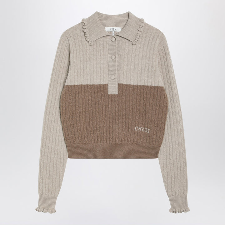 Chloé cable-knit sweater