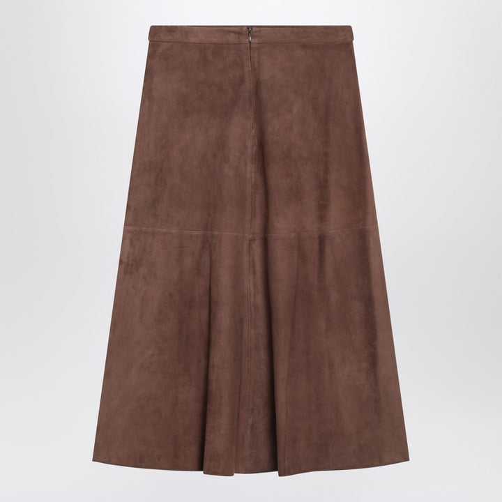 S Max Mara suede skirt